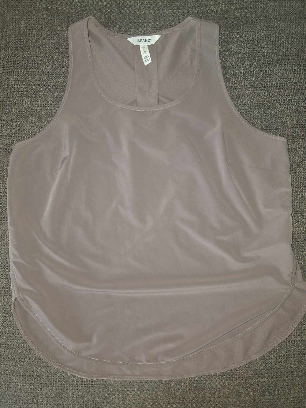 Spanx Mauve Scoop Neck Tank Top